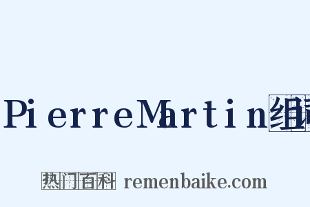 PierreMartin组词是什么意思的图片